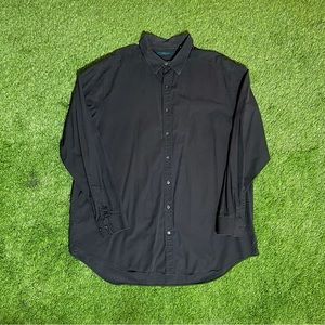 Perry Ellis black dress shirt